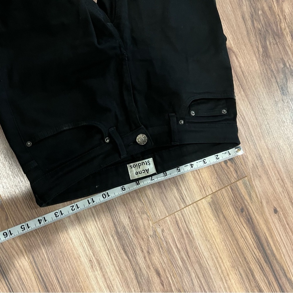 Acne Studios Skin 5 Black Skinny Jeans - Picture 9 of 10
